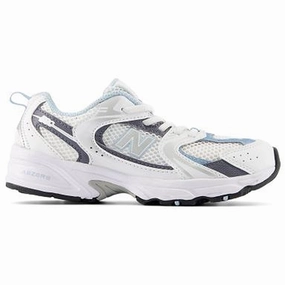 New Balance 530 Kids Bungee Lace Sneakers White Kids Sneakers with Laces sale