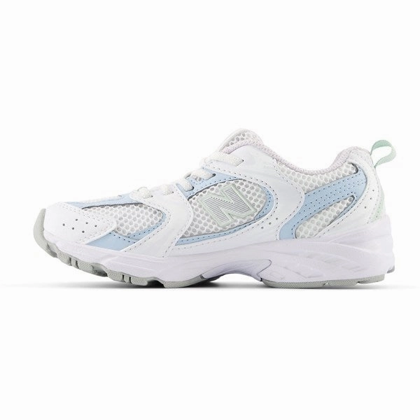 New Balance 530 Kids Bungee Lace Sneakers White