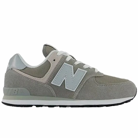 New Balance 574 Grey/White Sneakers Kids Sneakers with Laces sale