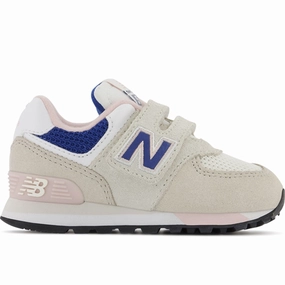 New Balance 574 Mindful Grey/Moon Shadow Sneakers Kids Velcro Sneakers discount