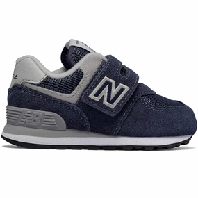 New Balance 574 Navy Sneakers Kids Sneakers with Laces sale