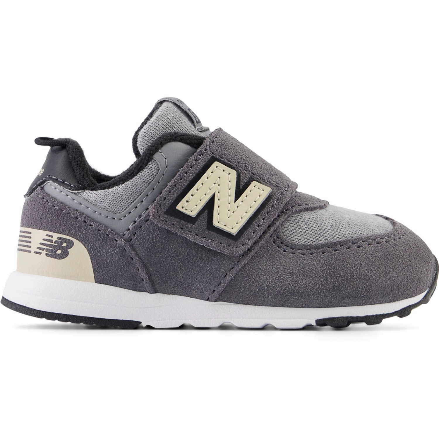New Balance 574 NEW-B Hook & Loop Sneakers Magnet Kids Velcro Sneakers discount