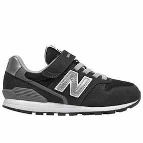 New Balance 996 Black Sneakers Kids Velcro Sneakers discount
