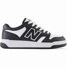 New Balance BB480 Kids Sneakers Black Kids Sneakers with Laces sale