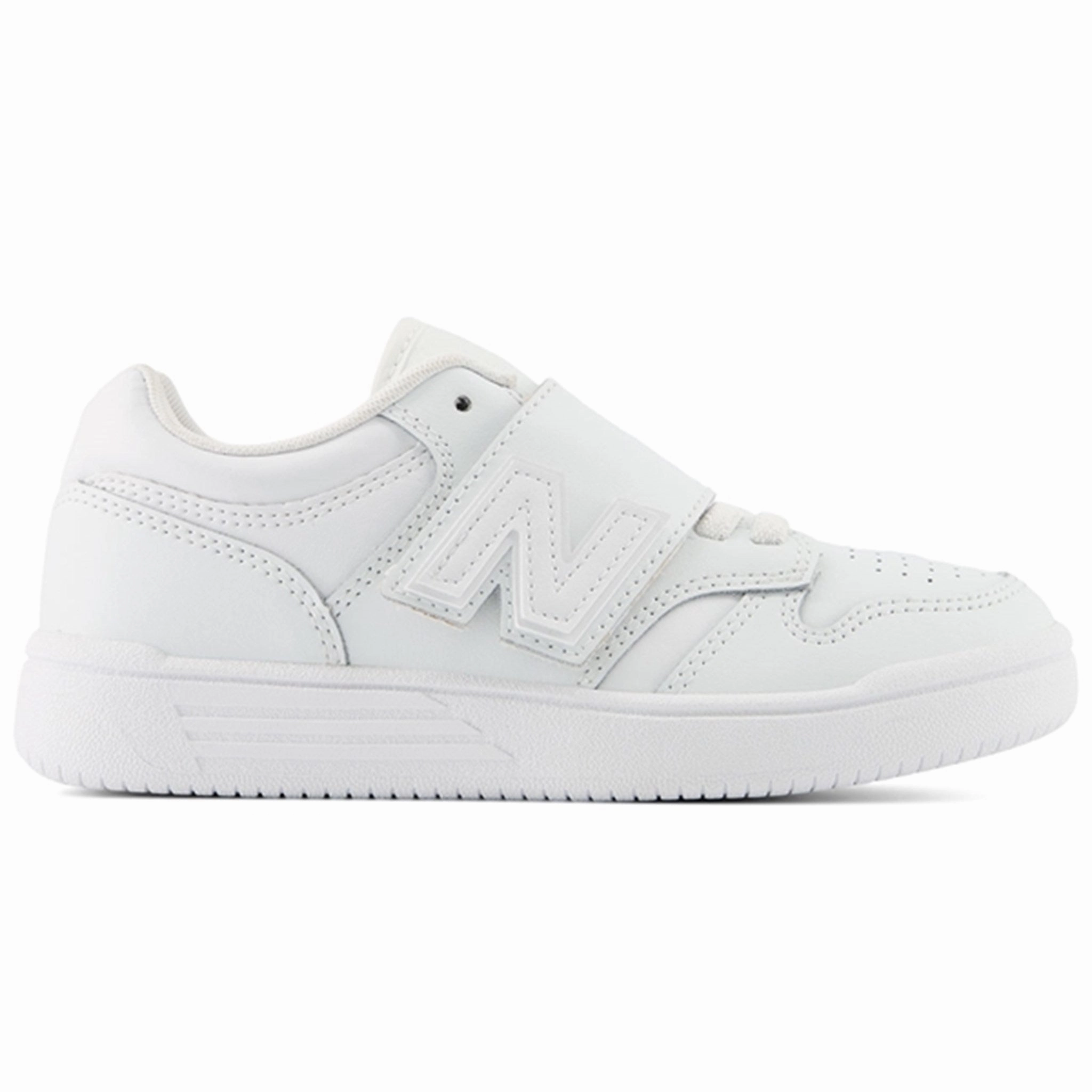 New Balance BB480 Sneakers Kids White Kids Velcro Sneakers discount