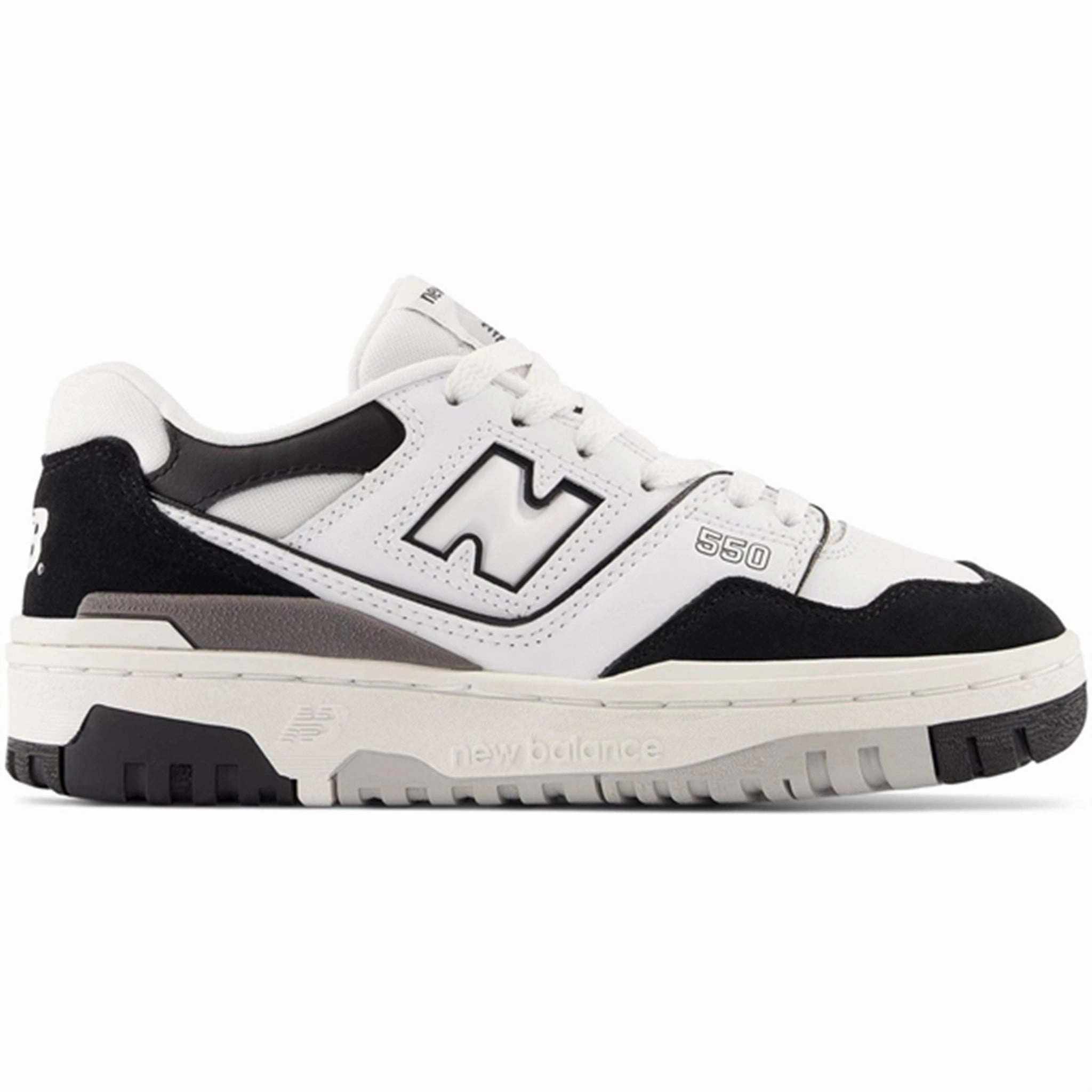 New Balance BB550 Kids Bungee Lace Sneakers White Kids Sneakers with Laces sale