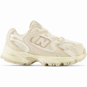 New Balance Beige New Balance 530 Kids Bungee Lace Kids Sneakers with Laces sale