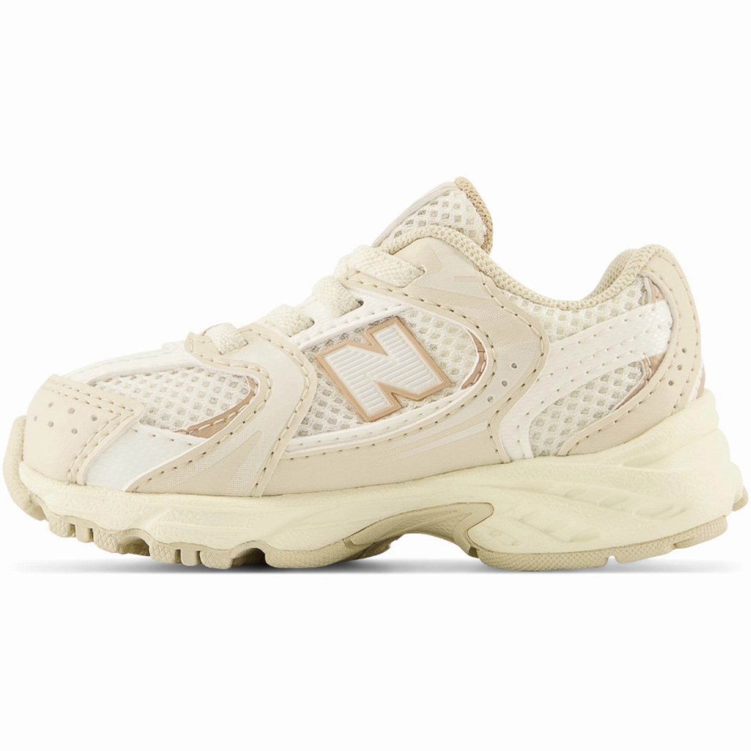 New Balance Beige New Balance 530 Kids Bungee Lace
