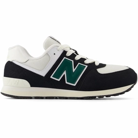 New Balance Black 574 Kids Lace Sneakers Kids Sneakers with Laces sale