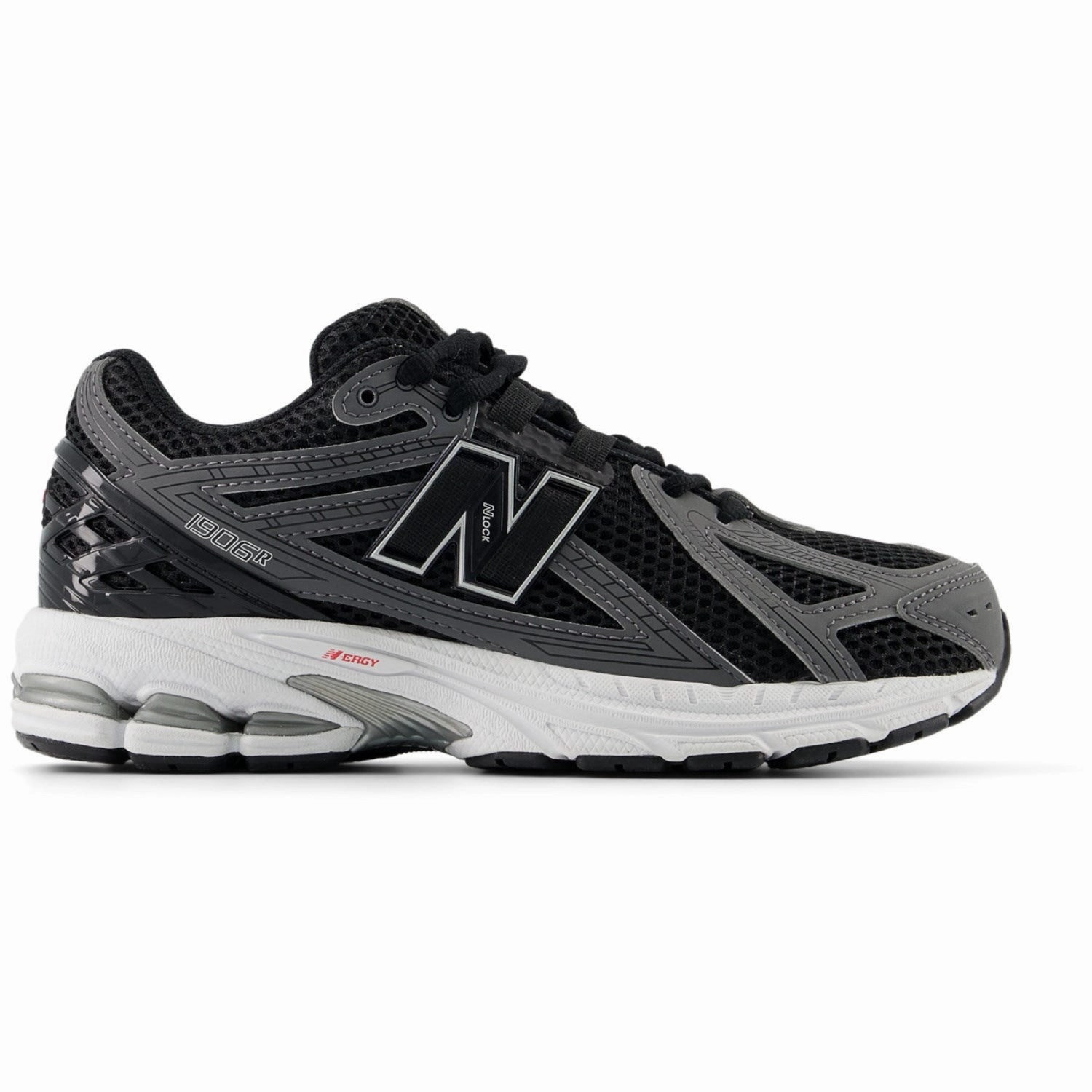 New Balance Black New Balance 1906 Kids Lace Kids Sneakers with Laces sale