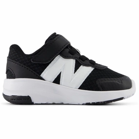 New Balance Black New Balance FreshFoam 578 Kids Bungee Lace With Top Strap Kids Sneakers with Laces sale