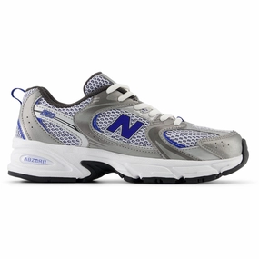 New Balance Dark Silver Metallic New Balance 530 Kids Lace Kids Sneakers with Laces sale