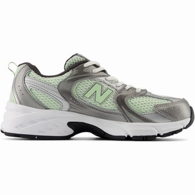 New Balance Dark Silver Metallic New Balance 530 Kids Lace Kids Sneakers with Laces sale