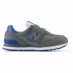 New Balance Harbor Grey 515 Kids Hook & Loop Sneakers Kids Velcro Sneakers discount