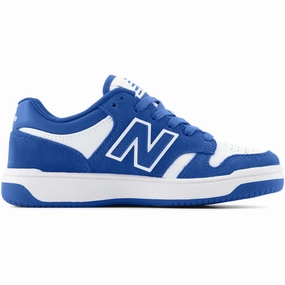 New Balance Marine Blue New Balance 480 Kids Lace Kids Sneakers with Laces sale