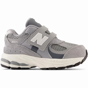 New Balance New Balance 2002 Hook & Loop Sneakers Steel Kids Velcro Sneakers discount