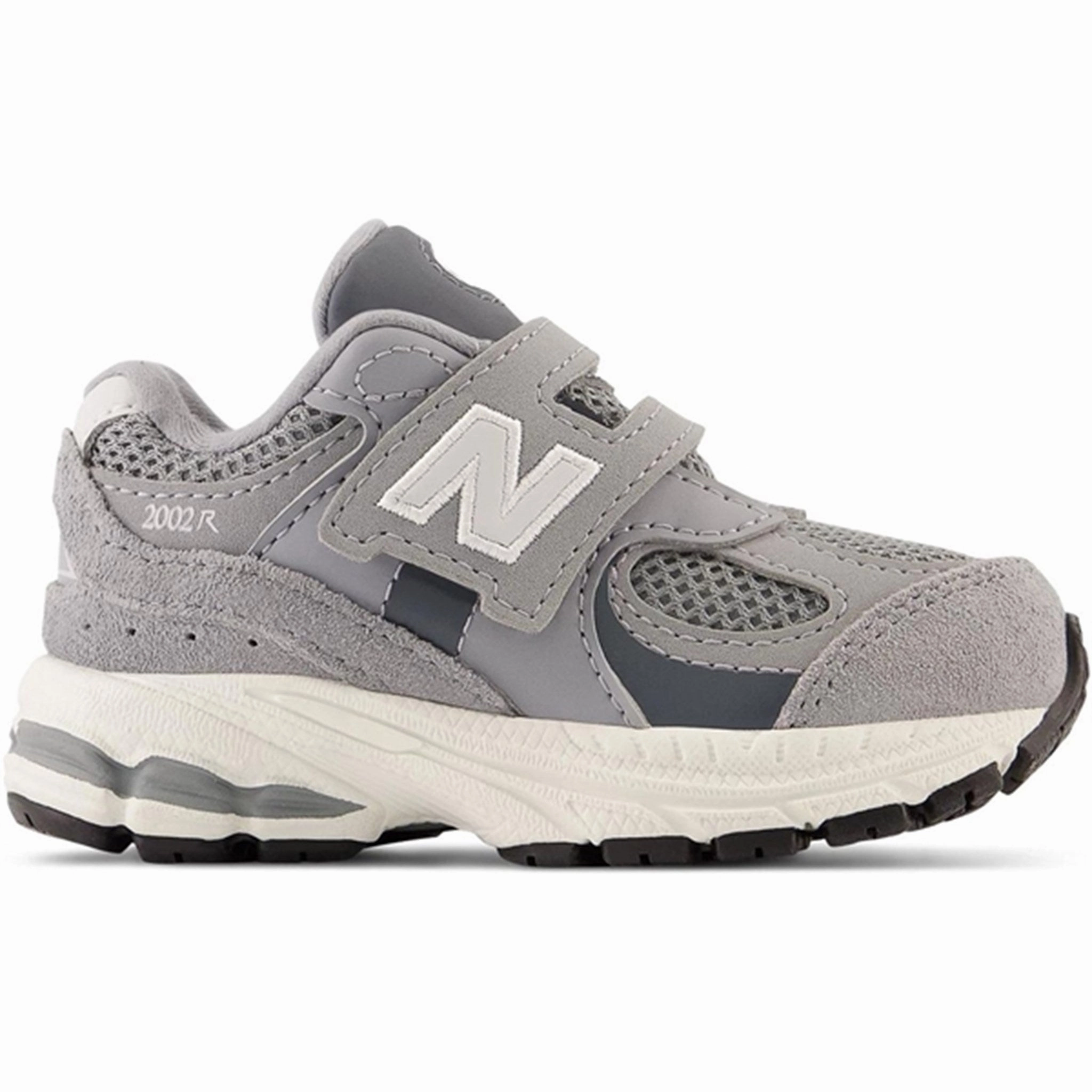 New Balance New Balance 2002 Hook & Loop Sneakers Steel Kids Velcro Sneakers discount