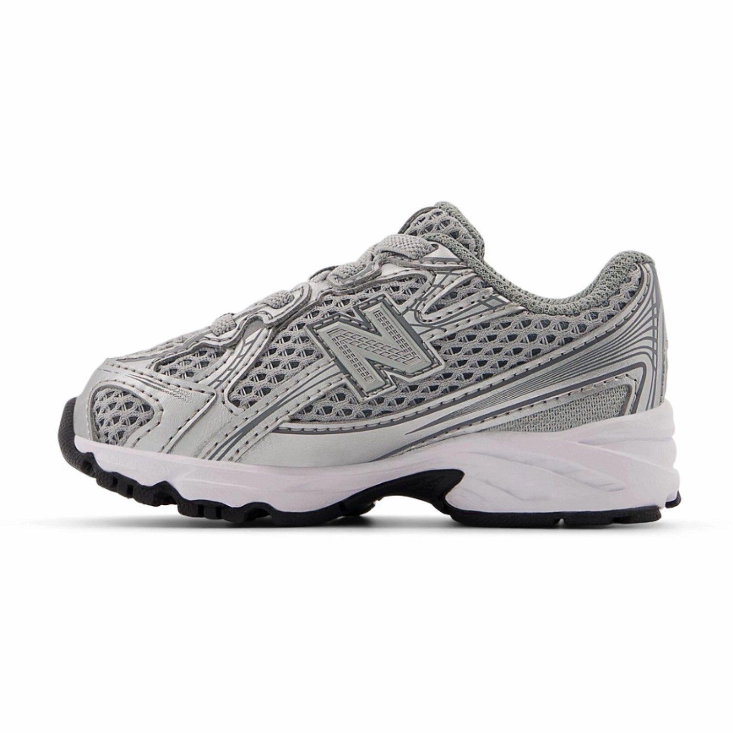 New Balance Raincloud 740 Kids Bungee Lace Sneakers