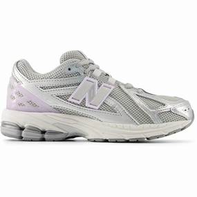New Balance Silver Metallic 1906 Kids Lace Sneakers Kids Sneakers with Laces sale