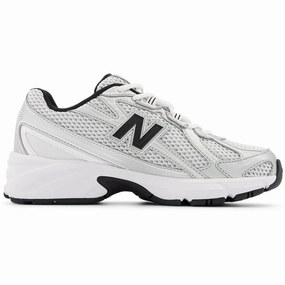 New Balance Silver Metallic 740 Kids Lace Sneakers Kids Sneakers with Laces sale