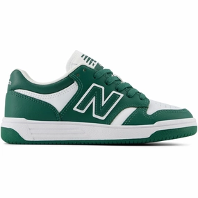 New Balance Team Forest Green New Balance 480 Kids Lace Kids Sneakers with Laces sale