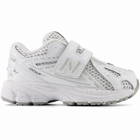 New Balance White New Balance 1906 Kids Hook & Loop Kids Velcro Sneakers discount