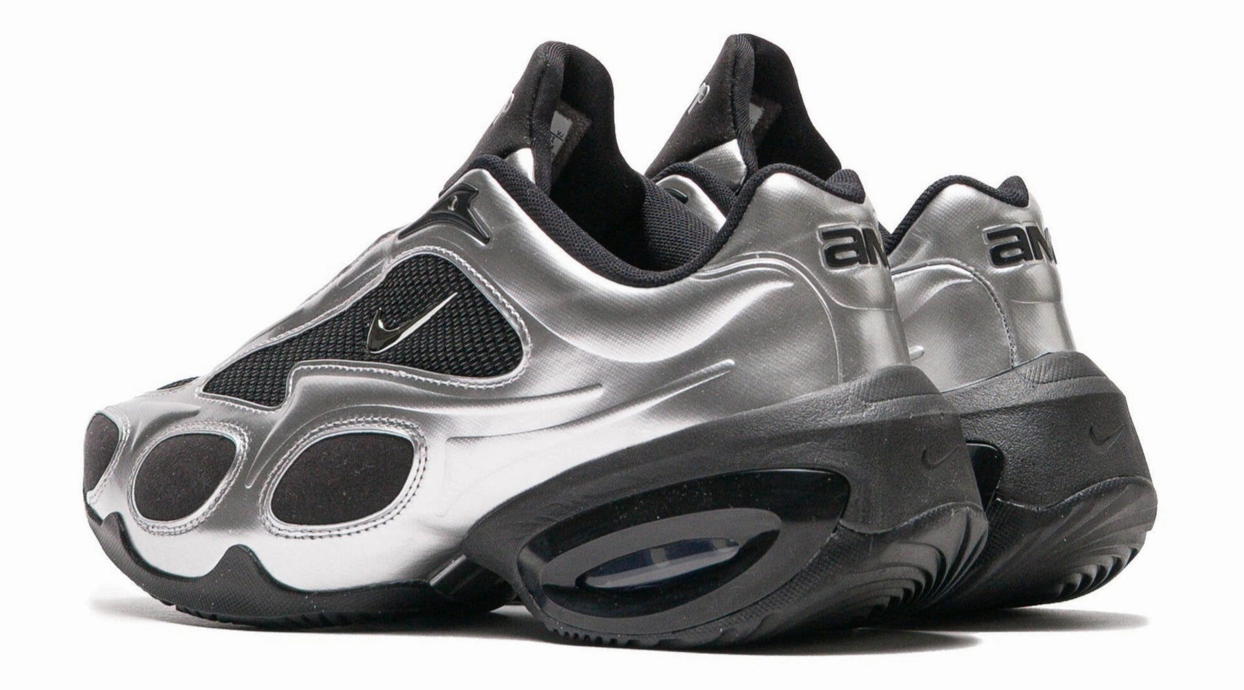 Nike Air Max Muse Black Metallic Silver (Women's)