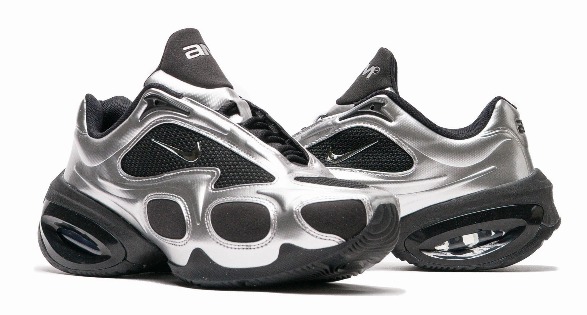 Nike Air Max Muse Black Metallic Silver (Women's)