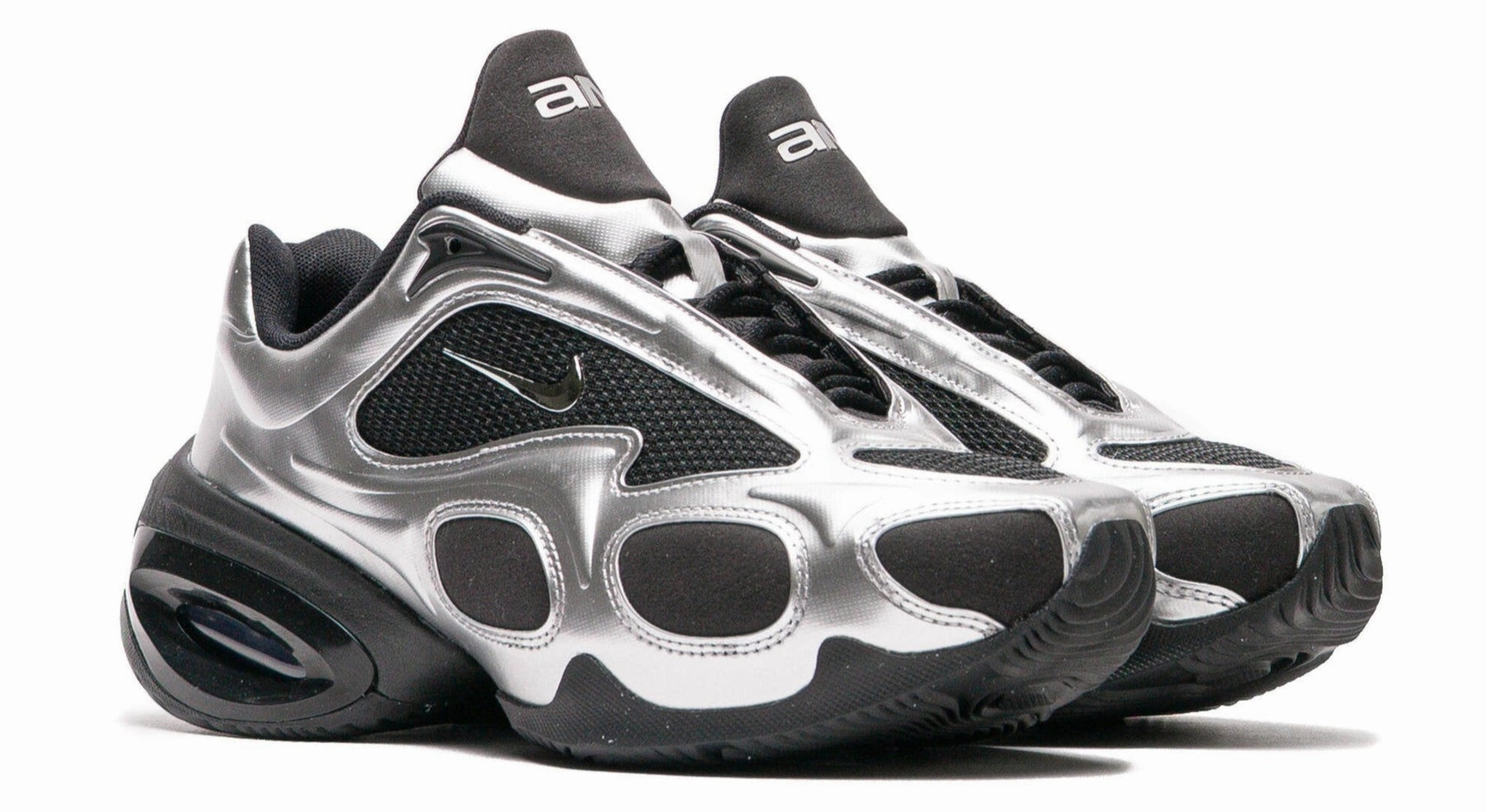 Nike Air Max Muse Black Metallic Silver (Women's)