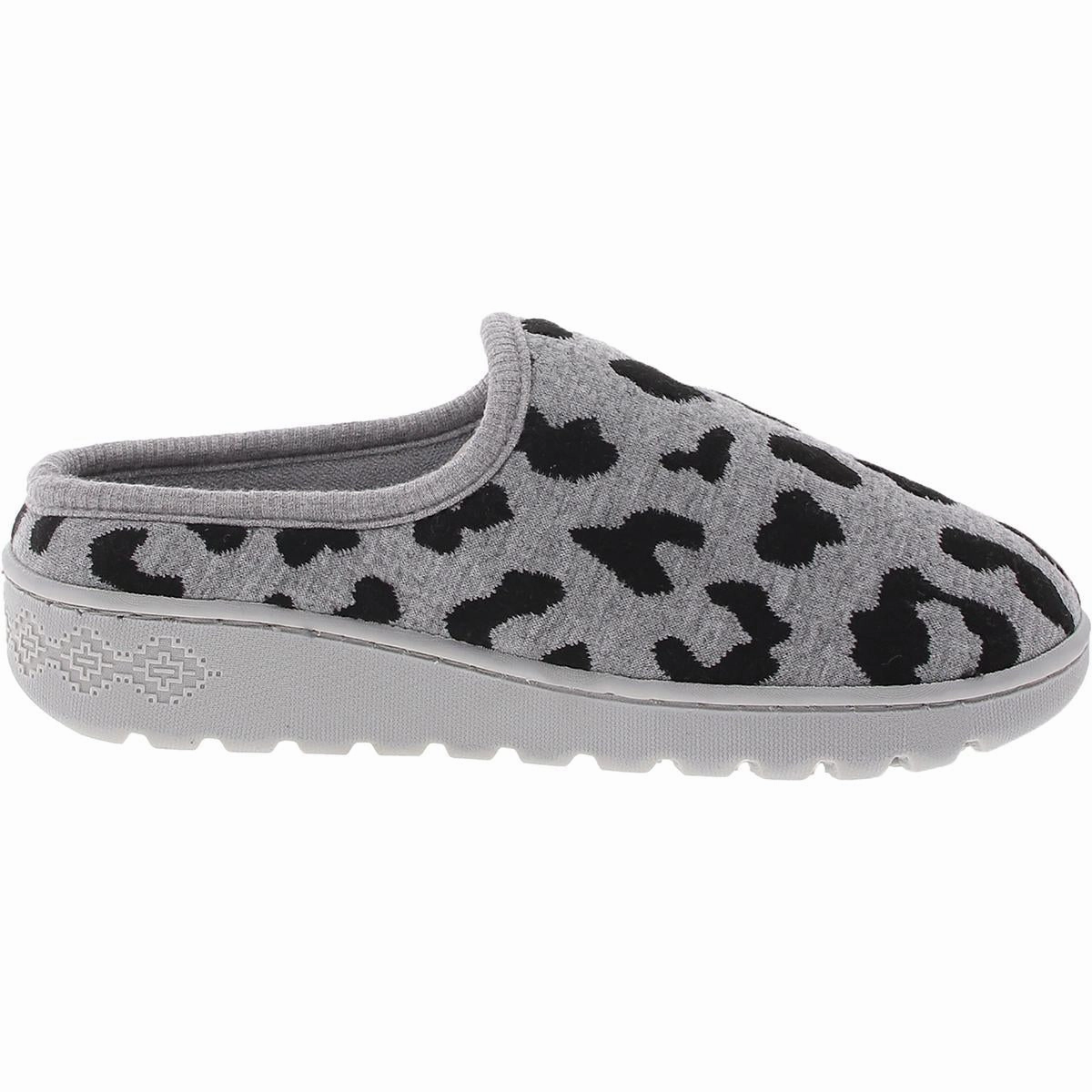 Nony Flyknit Womens Faux Fur Lined Comfy Scuff Slippers