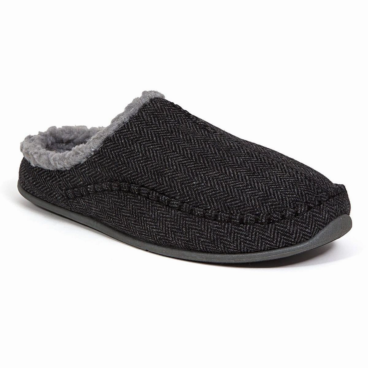 Nordic Mens Indoor/Outdoor Mule Slippers
