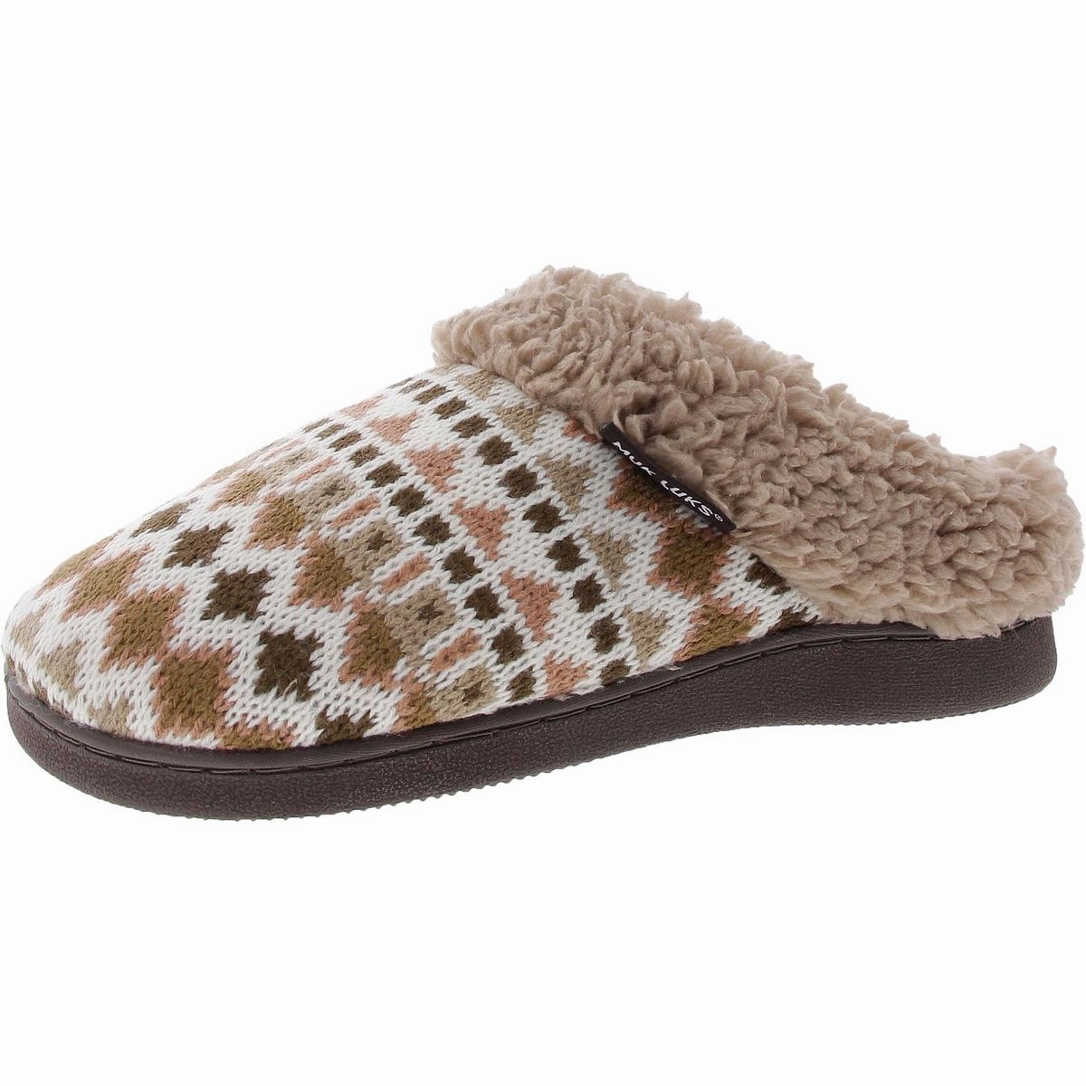 Nordic Womens Indoor/Outdoor Faux Fur Slip-On Slippers Cozy Womens Slippers discount