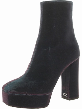 Notturna  Womens Iridescent Square Toe Mid-Calf Boots Womens Dress Boots for less