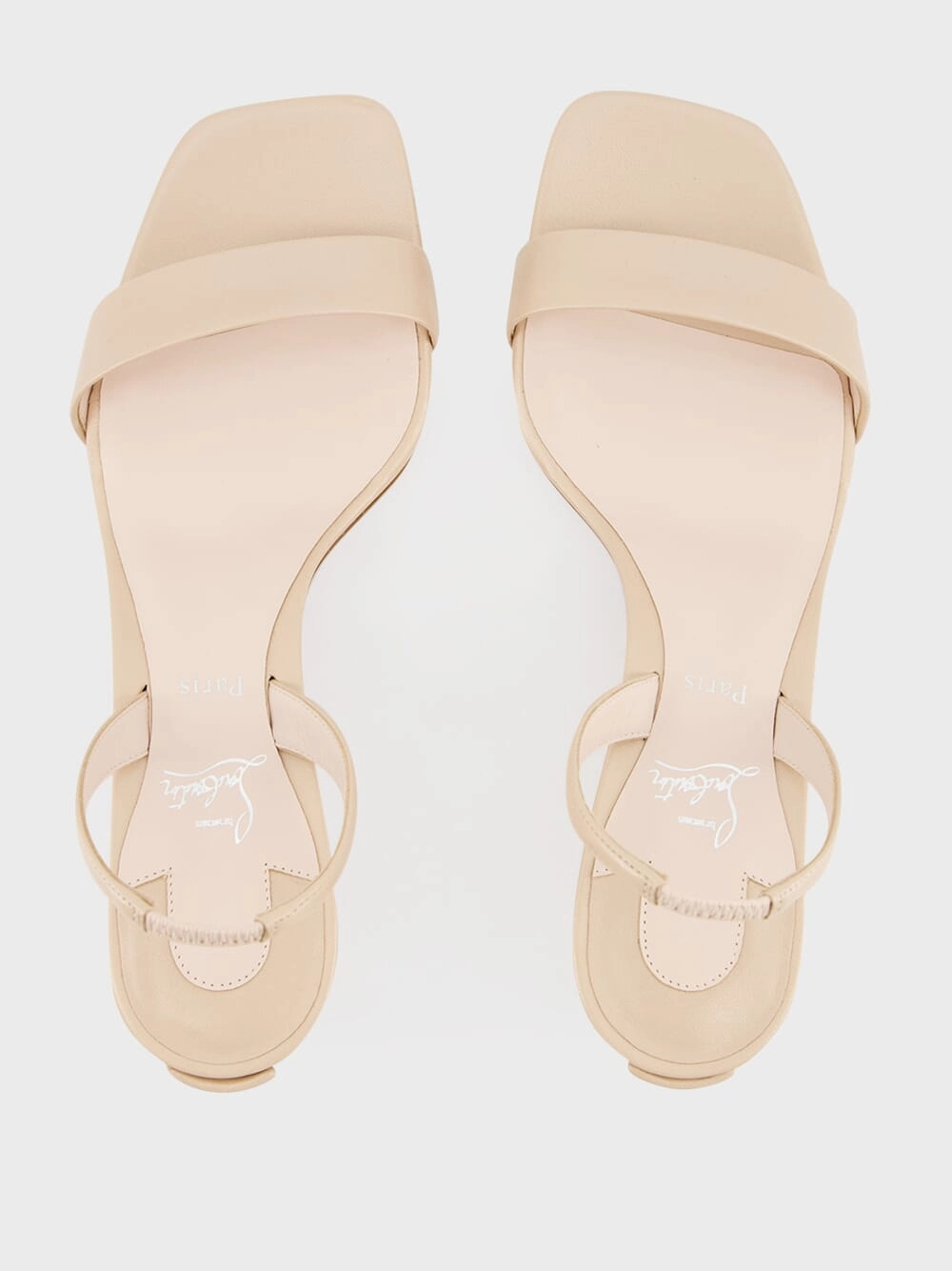 O Condora 55 Leche Lambskin Sandals