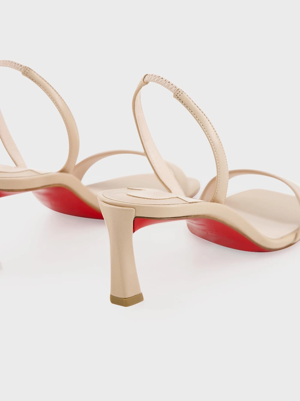 O Condora 55 Leche Lambskin Sandals