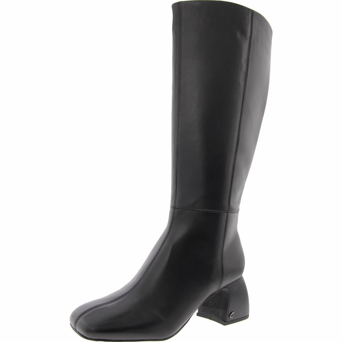 Oaklyn Womens Wide Calf Leather Knee-High Boots Sale on Womens Trendy Boots