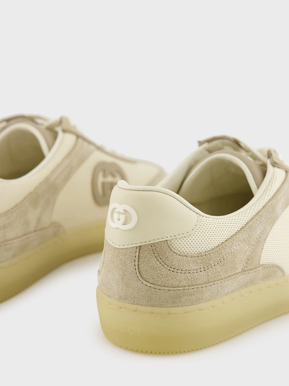 Oatmeal Suede G75 Trainers