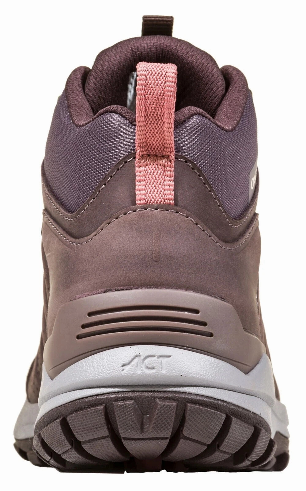 Oboz Sypes Mid 77102 Women's Peppercorn Leather Waterproof Hiking Boots GBNC410 (Purple,9)