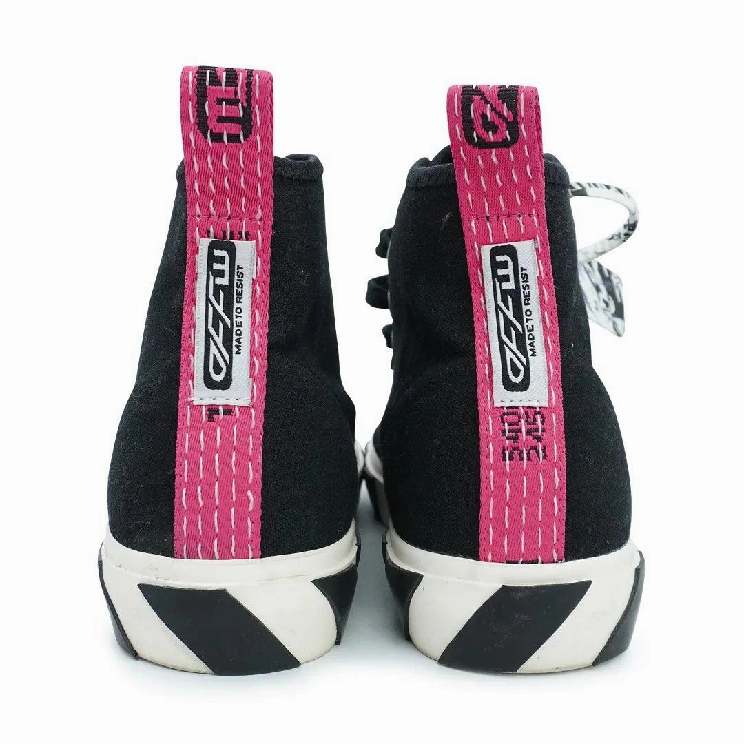 OFF WHITE Black/White Mens HIGHTOP SIZE 45 Shoes