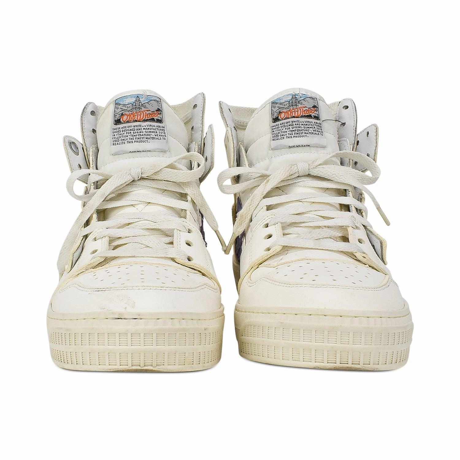 Off-White High-Top Sneakers - Men's 41