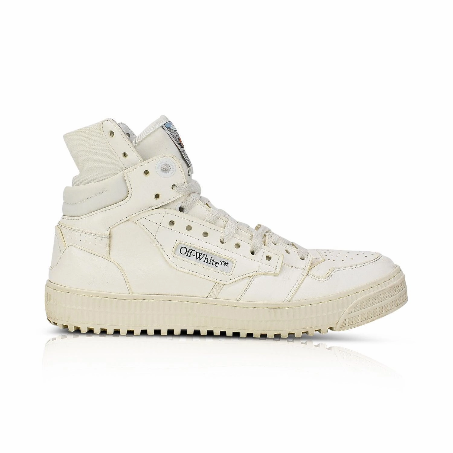 Off-White High-Top Sneakers - Men's 41 Mens Sneakers outlet clearance