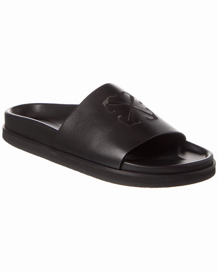 Off-White Pool Time Slider Discount Mens Beach Sandals