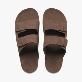 Ojai Two Bar Sandal In Fossil Discount Mens Beach Sandals