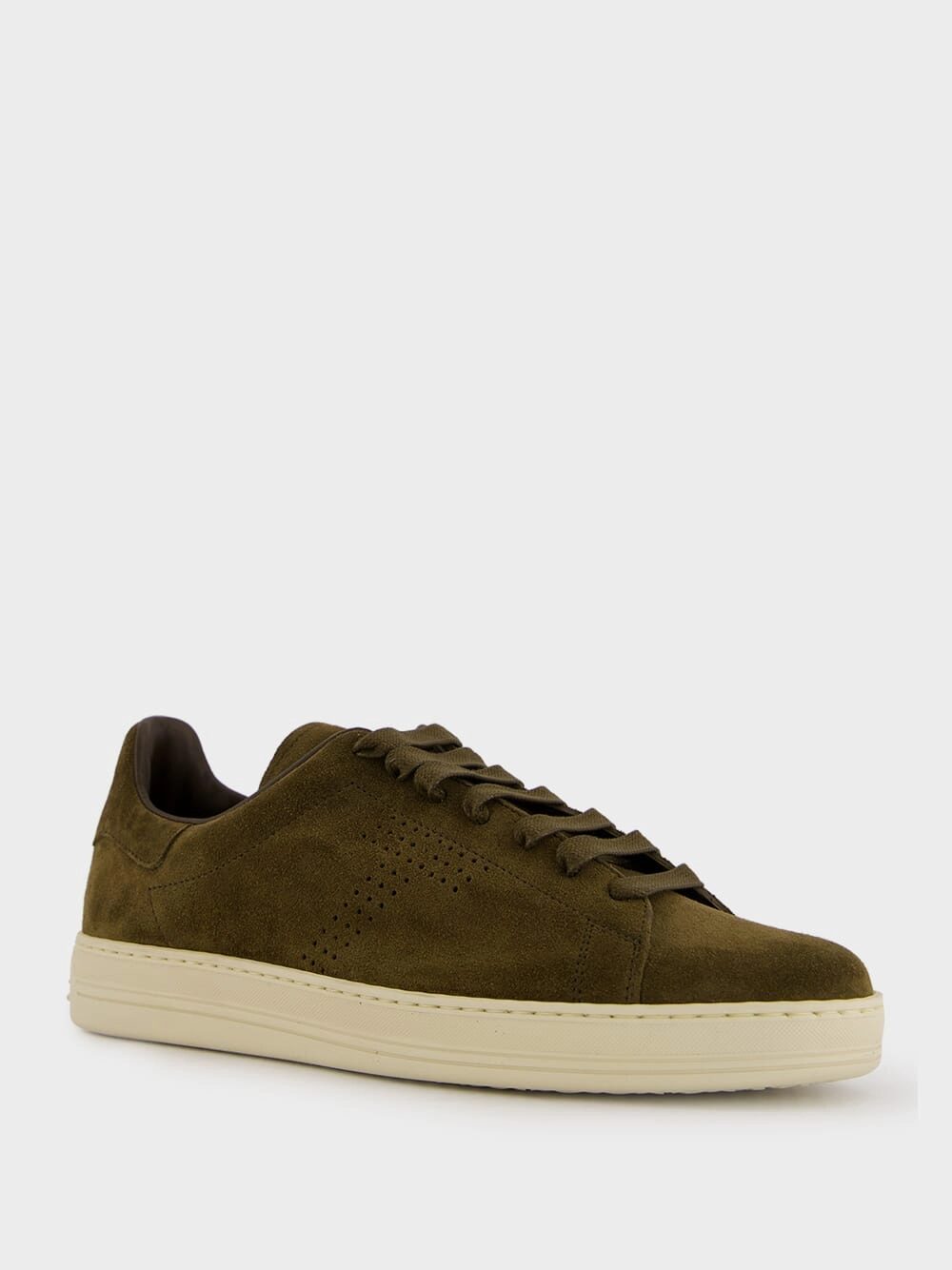 Olive Green Suede Warwick Sneakers