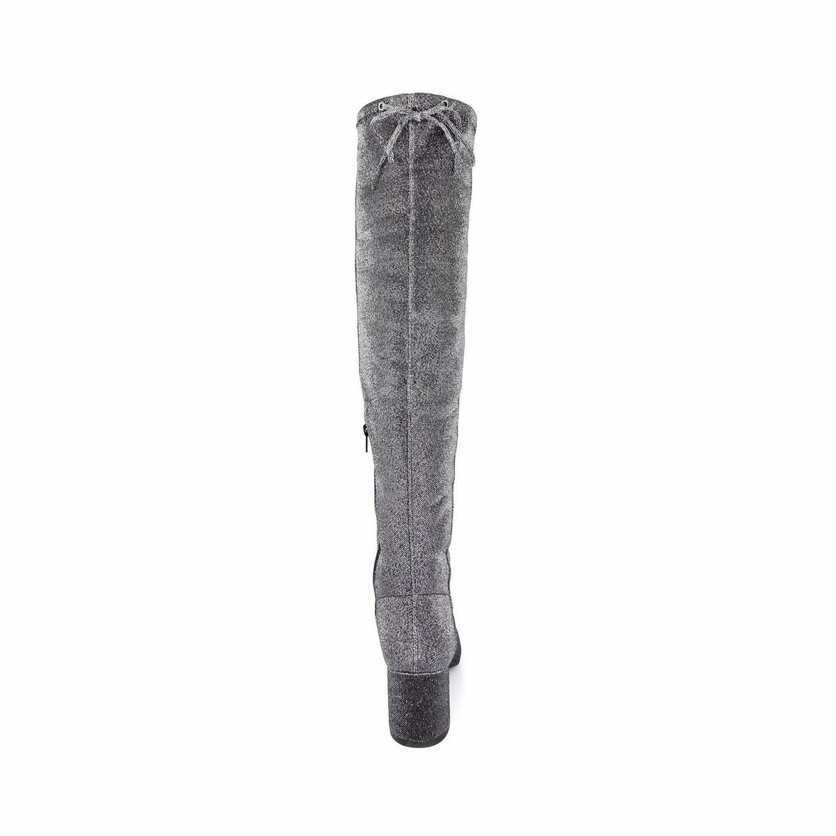 Ollie Womens Padded Insole Round Toe Over-The-Knee Boots