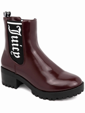 One Up Womens Block Heel Lug Sole Mid-Calf Boots Womens Dress Boots for less