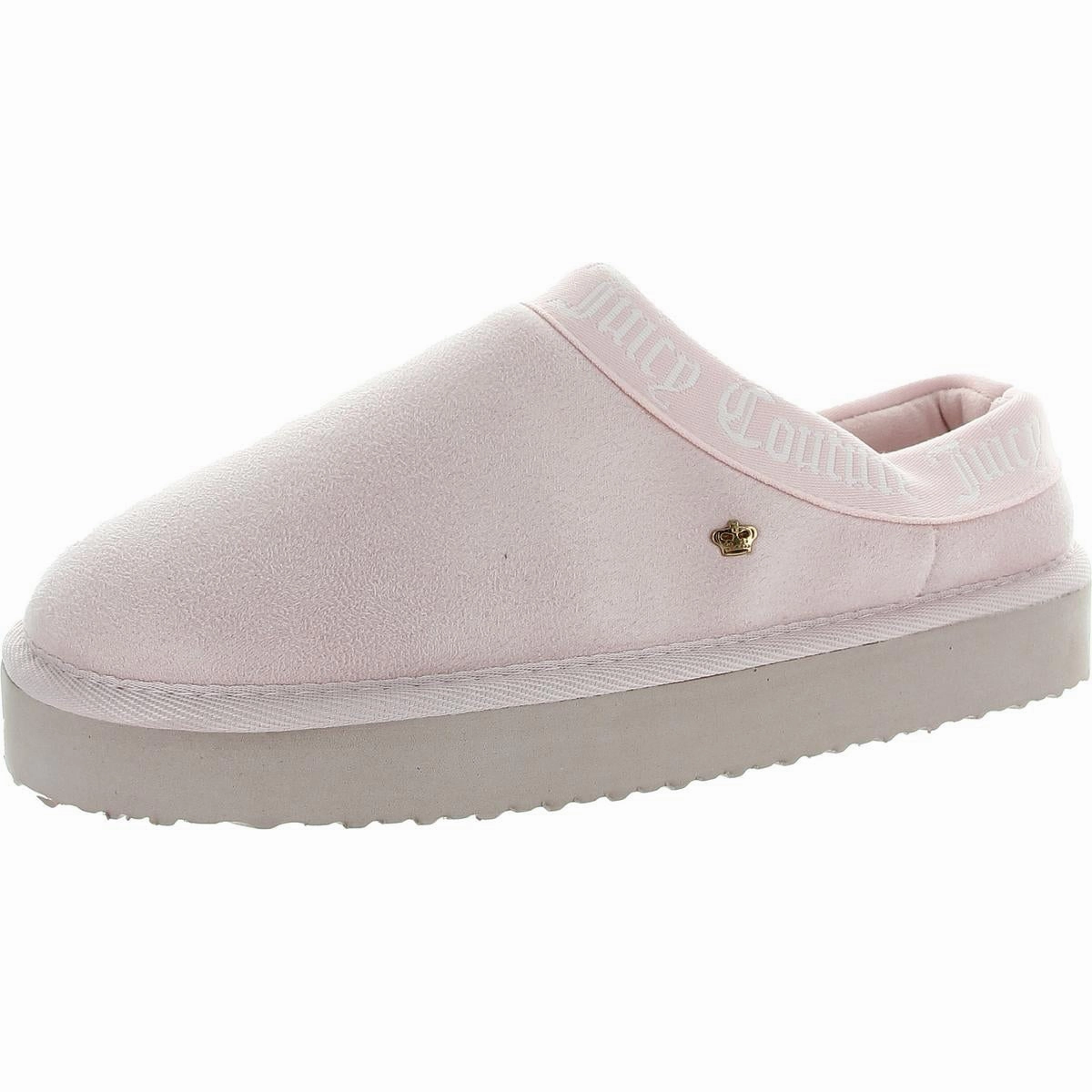 Oney Womens Faux Suede Slip On Loafer Slippers