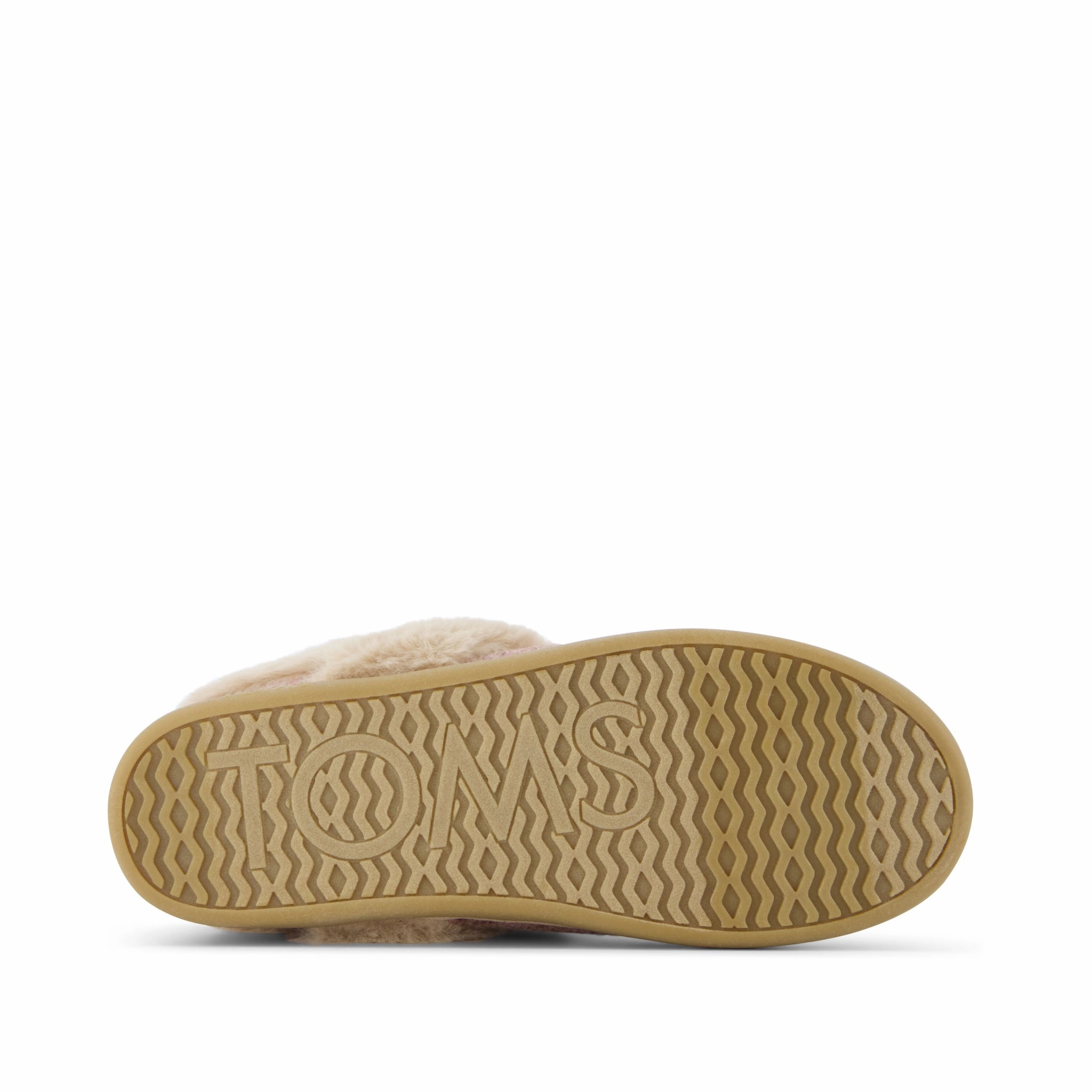 Oslo Vintage Pink Cozy Herringbone Slipper
