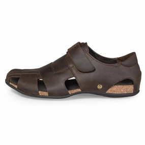 Panama Jack Fletcher C1- Men's Closed Toe Leather Sandals Mens Sandals outlet deals