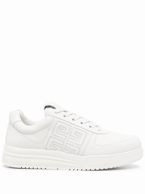 Perforated White Calf Leather Sneakers Cheap Womens Sneakers collection